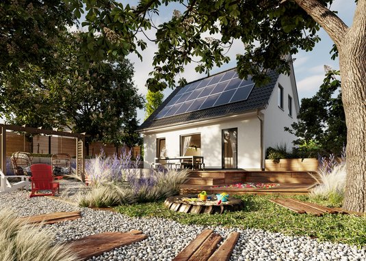 Einfamilienhaus Flair 110 im grünen Gartenbereich, geplant auf Basis eines klar verstandenen Bebauungsplans für sichere Entscheidungen und eine verlässliche Bauplanung in Aachen oder Düren